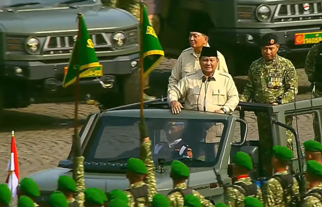 Presiden Prabowo: TNI harus Introspeksi Diri dengan Semua Unsur Organisasi